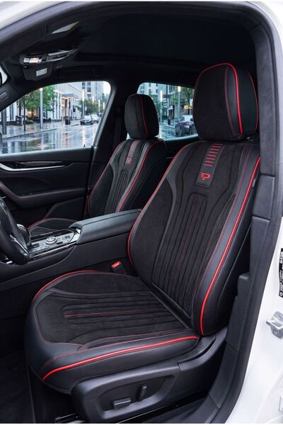 Panda Kılıf Panda Premium Royal Series Velvet Fabric Car Seat Cover - Full Se...
