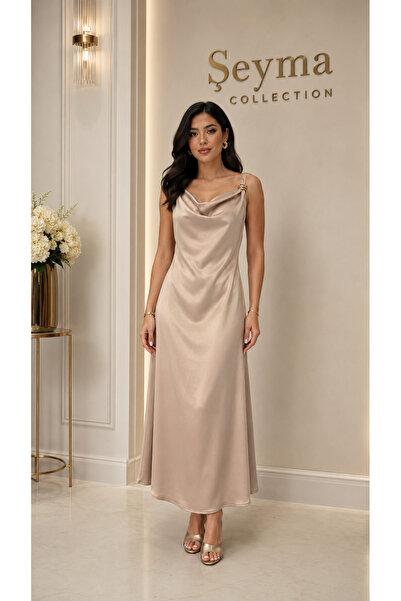 sira butik Saten Elbise