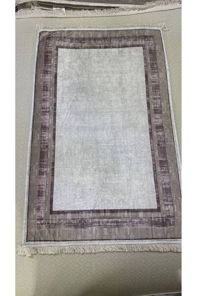 Elifim AVM Machine Washable Polyester Mat * Add a Touch of Elegance to Your Decor with Its Modern Pattern 50 cm X 80 cm