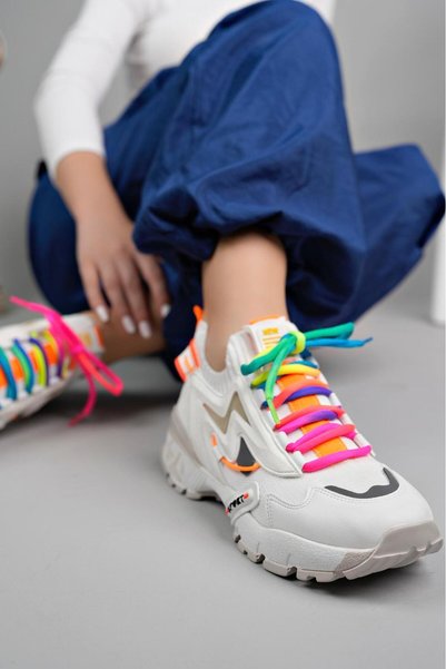 HBZ Women's Textile Lace-Up Sports Shoes