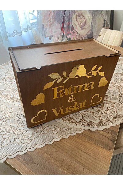 Vuslat Hediyelik İsme Özel Takı zarf para toplama düğün nişan sünnet takı san...