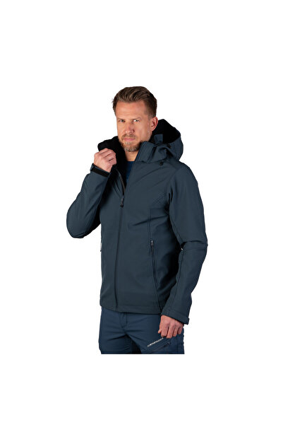 NORTHFINDER BU-5441OR jachetă softshell pentru bărbați, cu glugă detașabilă, ...