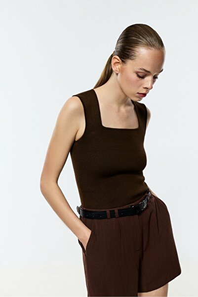 LEFTIES Temel triko top