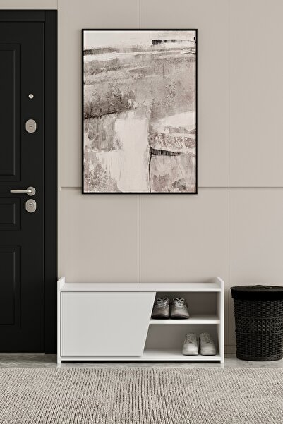 Furnitt Home Hera Beyaz 95 cm Ayakkabılık (100% MDF)