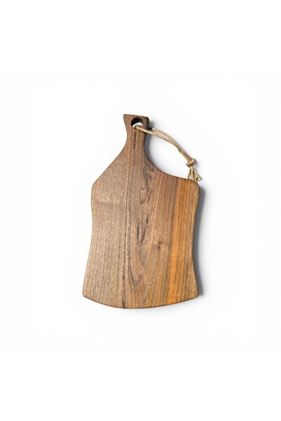 F&S WoodArt 33 X 17 cm Walnut Wood Natural Form Presentation Board |   Handma...