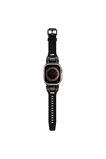 Skinarma Curea neagră Titon pentru Apple Watch Ultra 49mm