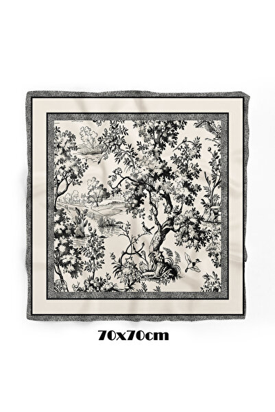 tuaipek Vienna Garden Pattern 70*70cm Bandana/Scarf