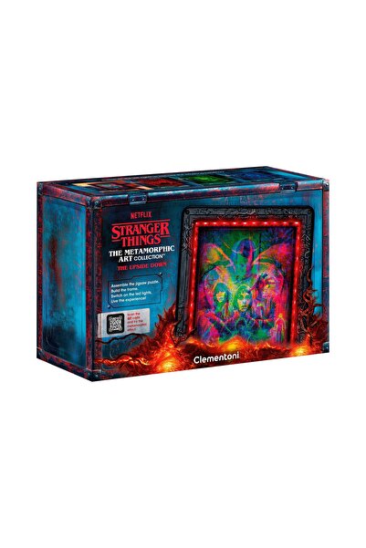 CLEMENTONI PUZZLE 520 STRANGER THINGS Colecția de artă metamorfică, The Upsid...