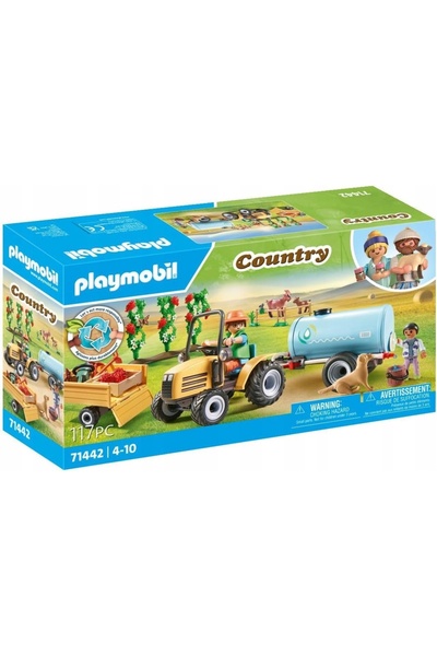 Playmobil 71442 Tractor cu remorcă și rezervor