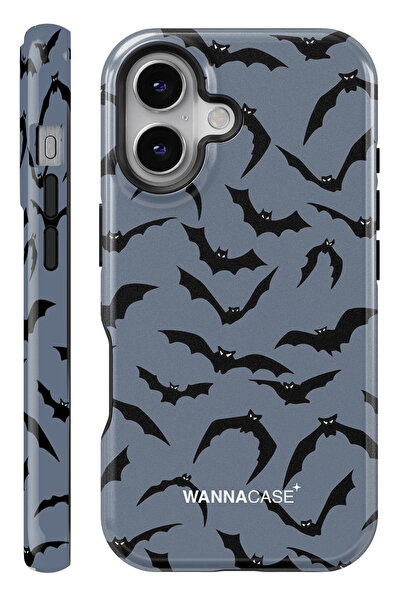 WANNACASE iPhone 17 Night Fall Çift Katmanlı Essential Tough Telefon Kılıfı