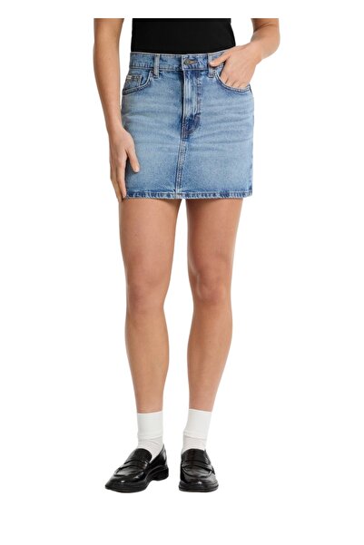 Guess Jeans Φούστα Denim W5GD0QD5M4A-GJER - Blue - 27