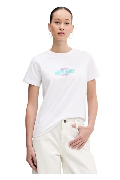 Guess Jeans T-Shirt W5GI26J1314-G011 - White - l