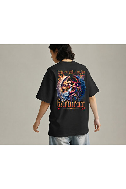 Ingift Εξατομικευμένο Unisex Oversize T-Shirt 100% Βαμβάκι Υψηλής Ποιότητας 2...