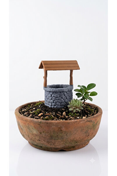 Baalaa Miniature Water Well Design Flower Watering Device – Automatic Drip Ir...