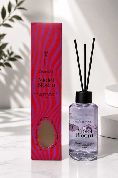 Dream Air Violet Bloom Çubuklu Oda Kokusu Reed Diffuser 100 ml