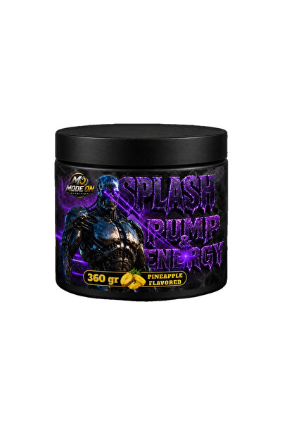 PROTEİN CENTER MODE ON NUTRİTİON SPLASH PRE WORKOUT ENERGY PUMP 360 GR 30 SER...