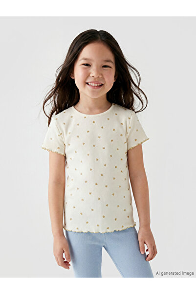 LC Waikiki I Simli Girls' Ribbed T-Shirt 2-Pack from Freezen Store