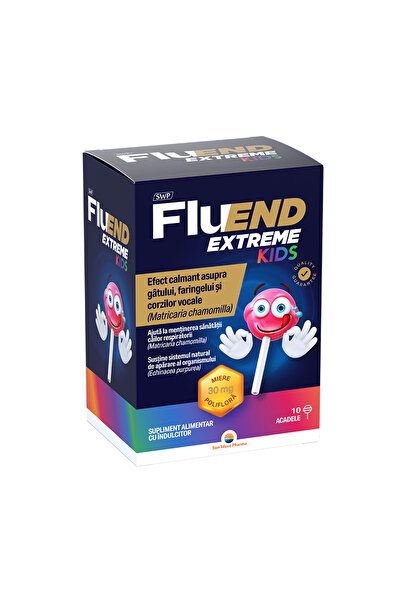 SUN WAVE PHARMA Fluend Extreme Kids Acadele 10buc