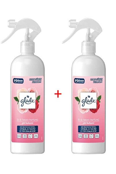 Glade Ev & Tekstil Parfümü Gül Bahçesi 460 ml x 2 Adet
