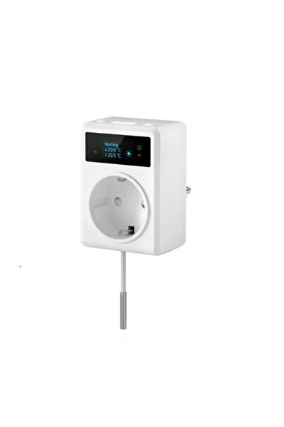 OEM Priză inteligentă WiFi cu termostat 16A pentru încălzire și răcire, compa...