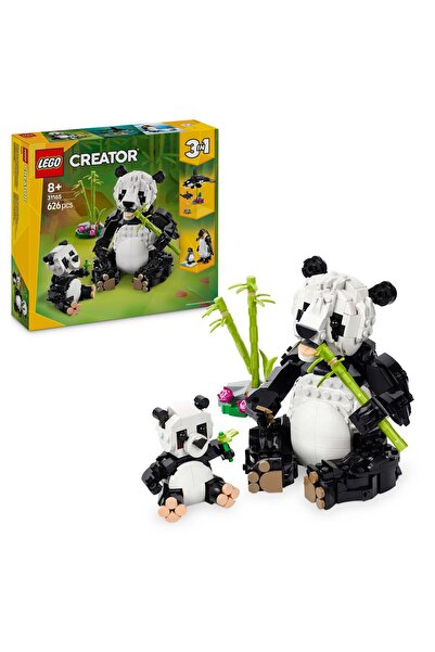LegoPazar Lego Animale Sălbatice: Familia Panda 31165