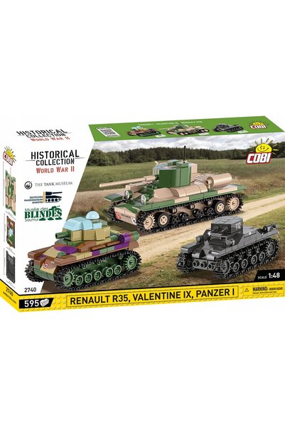 Cobian Colecție Istorică Renault R35, Valentine Ix