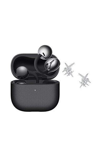 Huawei FreeClip2 Siyah Bluetooth Kulaklık, Yıldız Charm Hediyeli