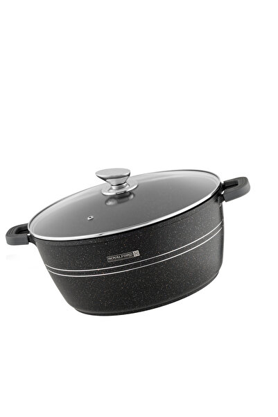 ROYALFORD 40cm Die-Cast Casserole, Induction Compatible