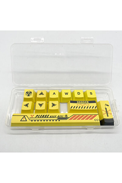 Choice Yellow keycap 12Keys Keyboard Keycap OEM Profile PBT Material Key Cap ...