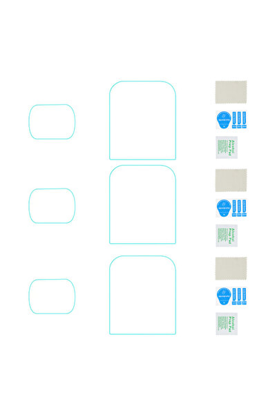 choice2 3 PCS For DJI Osmo Pocket 4 3 Screen Protector Lens Protector Accesso...