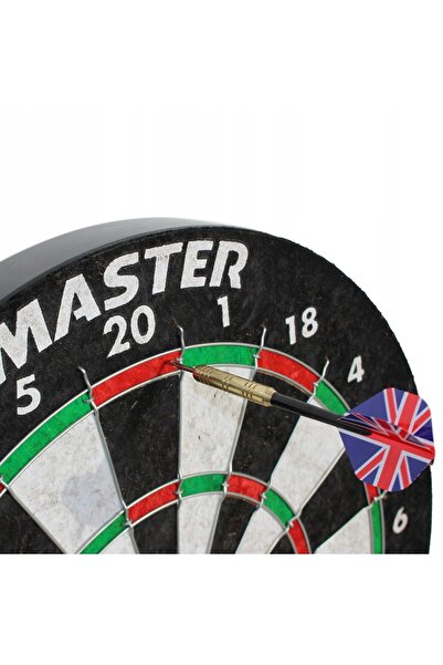Master SIZALOWA Grander 45 cm placă de darts + 6 săgeți