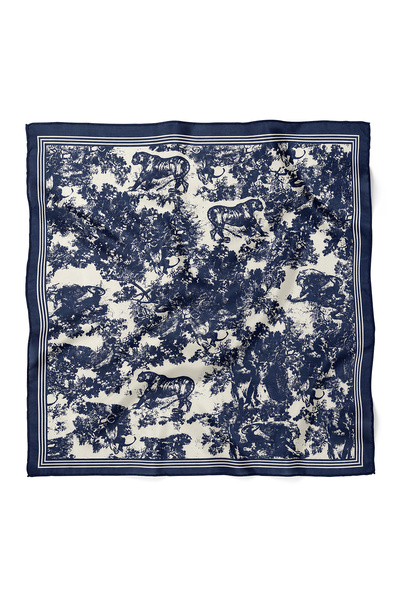 nehir eşarp Safari Pattern Scarf Bandana 70X70 cm