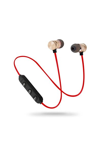 Choice4 1pcs Red 1/2/3/4pcs Bluetooth Earphone Sports Neckband Magnetic Wirel...