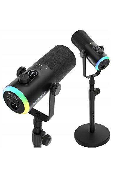 Mozos Gm-One-Bk Microfon Dinamic de Studio USB-C și XLR