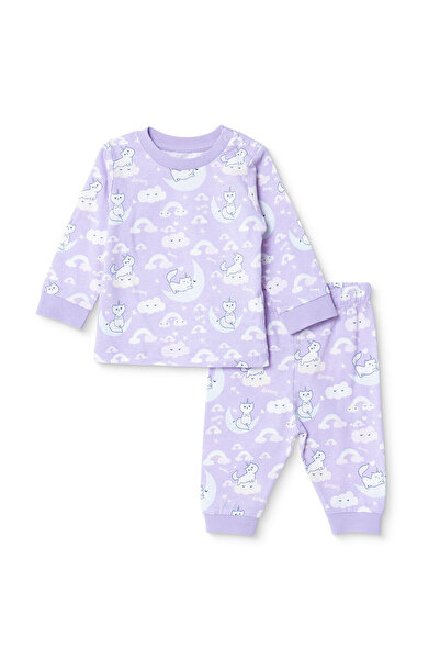ebebek Hello Baby HelloBaby Kız Bebek Pijama Takımı Unicorn Baskılı Çıtçıtlı ...