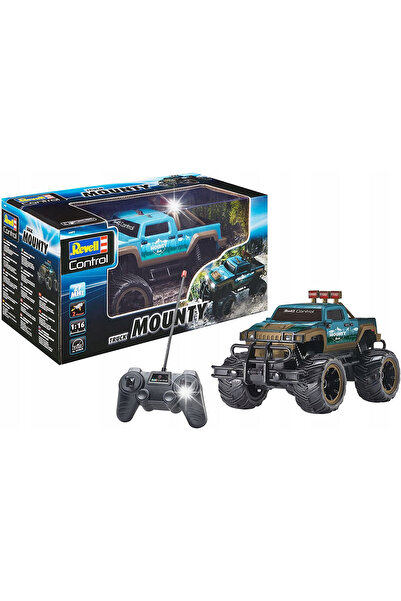 Revell Germany Revell Camion RC Pickup cu Telecomandă Mounty 27 Mhz 1:16 Alba...