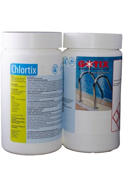 Gotix Clor pentru piscină, Tablete de dezinfecție a apei de piscină Chlortix ...