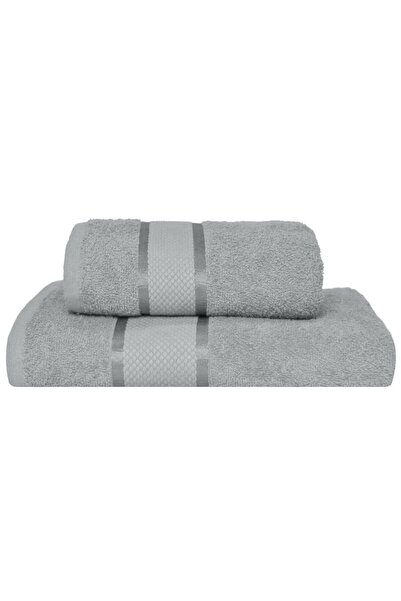 Pucioasa Fabrica Top Bottom Set of 2 Towels, 50x90 - 70x140, 100% Cotton | 9258