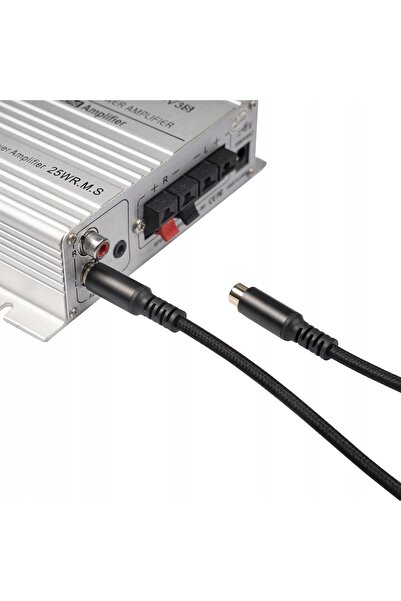 NO BRAND 2 bucăți Cablu audio RCA prelungitor Tată la Tată, Cablu audio stere...