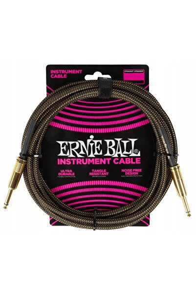 NO BRAND Cablu de chitară Ernie Ball 6432 (5.49m)
