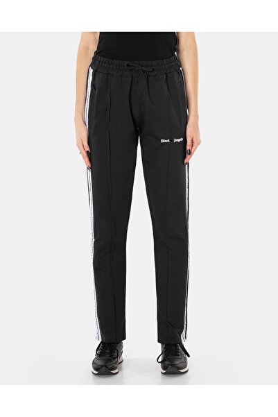 NO BRAND Pantaloni sport de damă, trening din bumbac, croială dreaptă 657-1 XL