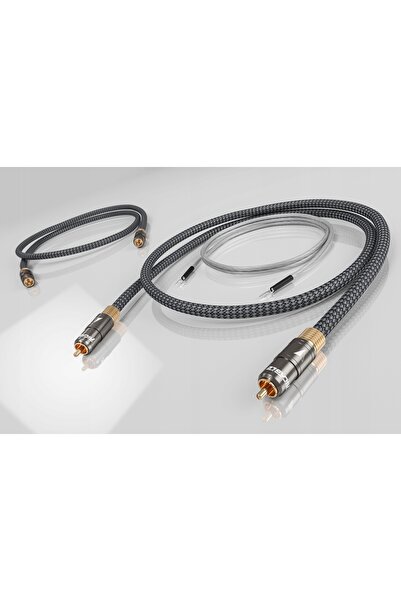 NO BRAND Cablu Ricable Magnus pentru Placă Turnantă Gramofon RCA Stereo Compl...
