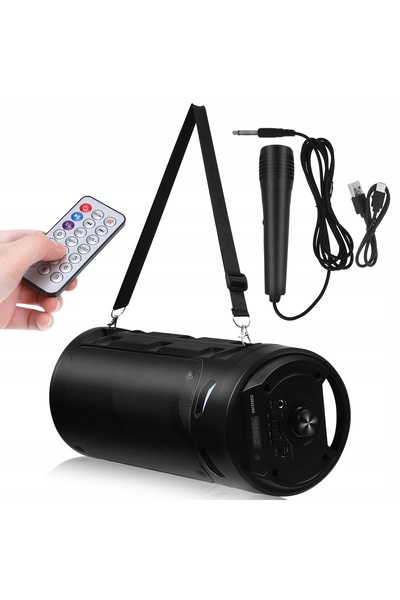 NO BRAND Set de boxe karaoke wireless portabile mari
