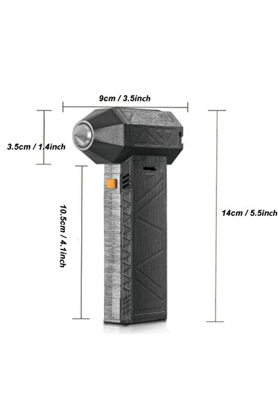 NO BRAND Ventilator de mare viteză Turbo Fan 130000 RPM