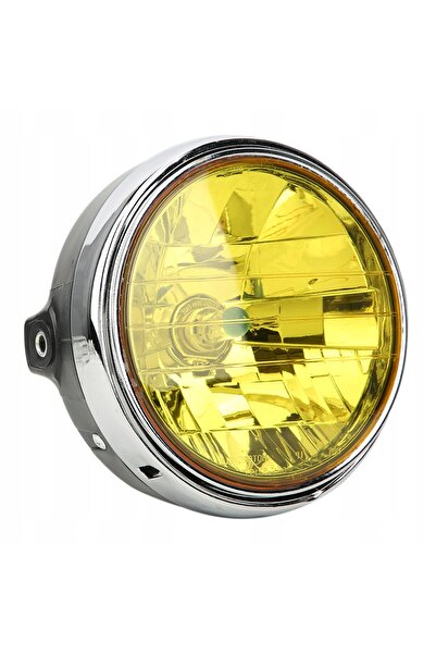 NO BRAND Far retro pentru motocicletă, lampă frontală compatibilă