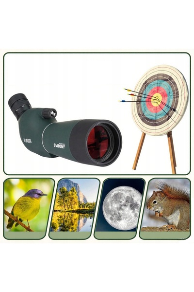 NO BRAND Svbony Sv28Plus Lunetă terestră 20-60X60mm Bak4 Fmc, Telescop, Monoc...