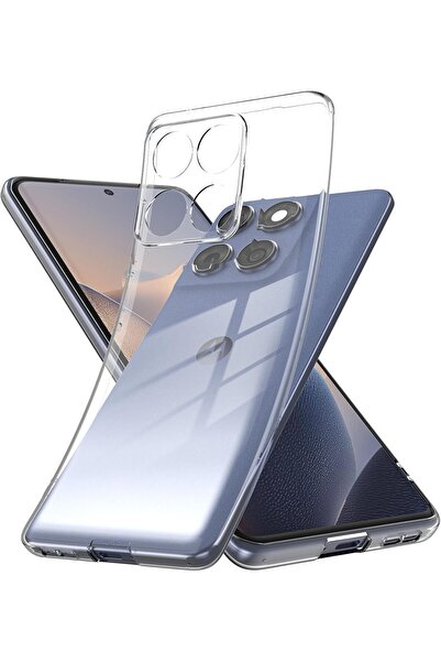 bestcase ®   Husă transparentă din silicon pentru Motorola Edge 70 Fusion