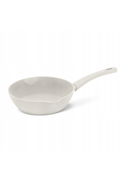 NO BRAND Tigaie 24 cm, Fashion FTV-0059 Mat Crem-Auriu