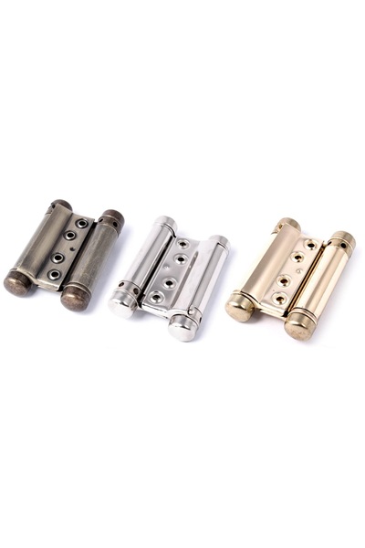 NO BRAND Balama ușă batantă 125mm Patină aurie Crom