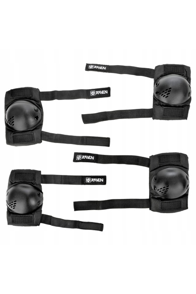 NO BRAND Set Cască Raven Essto Purple M + Verba Black M